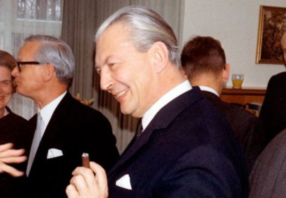 Курт Георг Кизингер - бивш канцлер на Германия и председател на ХДС