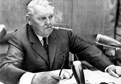 Лудвиг Ерхард: Социалното пазарно стопанство е най-човешкият ред - CAO.bg Лудвиг Ерхард: Социалното пазарно стопанство е най-човешкият ред