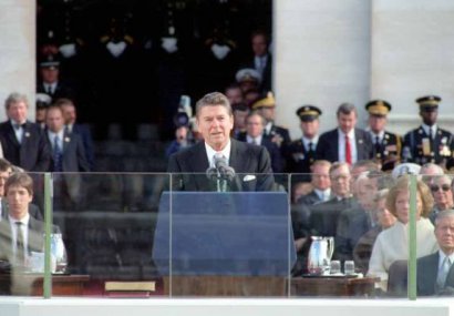 Речта на президента Роналд Рейгън при встъпването му в длъжност - 20.01.1981 г.