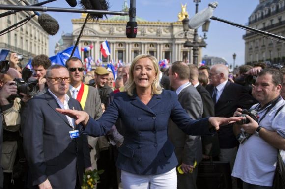 FRANCE-FAR-RIGHT-FN-MAY-DAY-DEMO